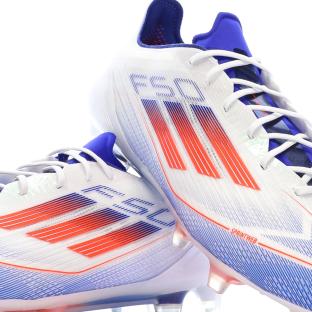 Chaussures de Football Blanc Mixte Adidas F50 Elite Fg vue 0
