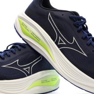 Chaussures de Running Marines Homme Mizuno Neo Cosmo vue 0