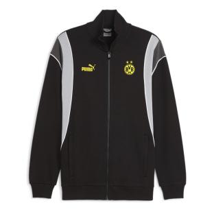 Borussia Dortmund Trainingsjacke Schwarz Mann Puma Ansicht 0