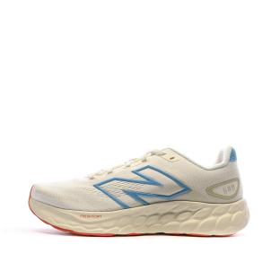 Women's Running Shoes Ecru/Blue New Balance 680 Photo of the Espace des Marques %store% store - view of %key%