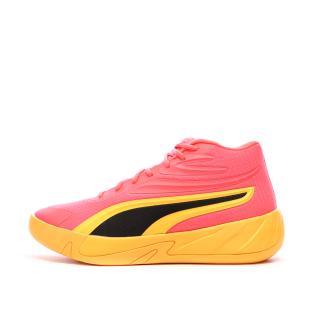 Chaussures de Basketball Rose/Orange Homme Puma Court Pro vue 0