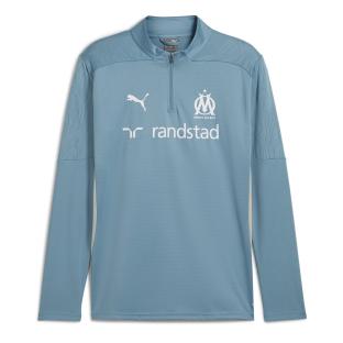 OM Training Top Blue Grey Men's Puma 24/25 Photo of the Espace des Marques %store% store - view of %key%