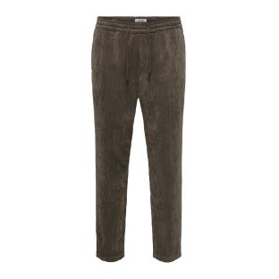 Pantalon en velours Marron Homme Only & Sons Taper Corduroy vue 0