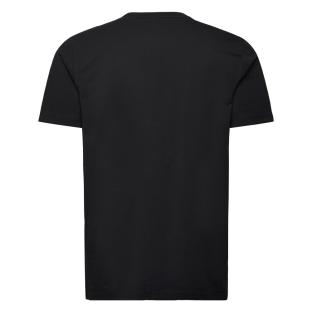 Camiseta negra de hombre Hugo Boss elástica ver 0