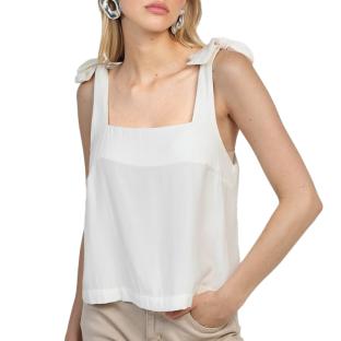 Top Ecru Femme An'ge Alma vue 0