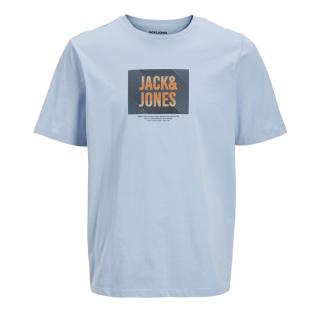T-Shirt Bleu Garçon Jack & Jones Hudson vue 0