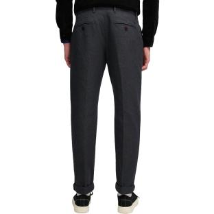 Pantalon fluide Regular Gris Homme Superdry Premium Textured vue 0