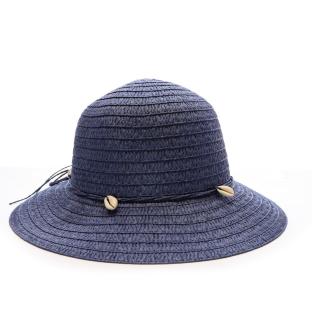 Chapeaux Marine Via Lorenzo Cloche Camel vue 0