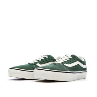 Baskets Vert Foncé Mixte Vans Old Skool vue 0