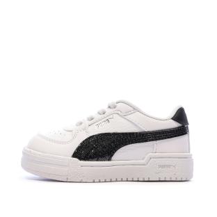 Baskets Blanche/Noir Fille Puma Ca Pro Jewel vue 0