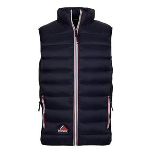 Geographical Norway Vikash Abrigo sin mangas para hombre Azul marino ver 0