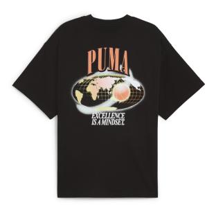 Puma Hoop Herren T-Shirt Schwarz Ansicht 0