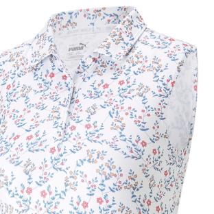 Girl's Puma Flo Polo White Print Photo of the Espace des Marques %store% store - view of %key%