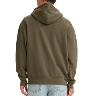 Men's Khaki Hoodie Levi's fleece 384790 Photo of the Espace des Marques %store% store - view of %key%