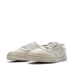 Baskets Beiges Homme Adidas Powerphase vue 0