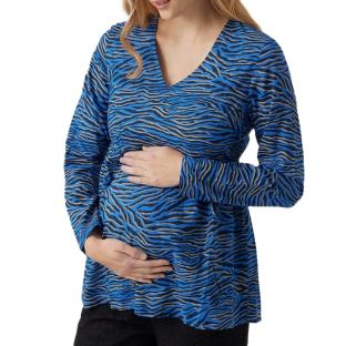 Bluse Blau/Schwarz Frau Mamalicious Costa Ansicht 0