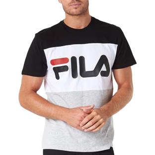 T-shirt Gris/Noir Homme Fila Flat Matte vue 0