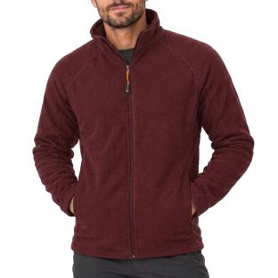 Sweat Polaire Bordeaux Homme Best Mountain Victor vue 0