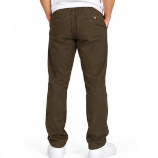 Pantalon fluide Kaki Homme RMS26 Lin vue 0