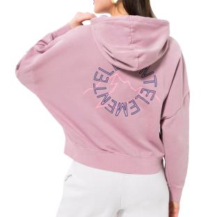 Sweat à capuche Mauve Femme Element Glacier vue 0