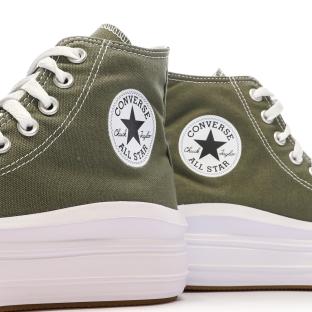 Women's Khaki Sneakers Converse Chuck Taylor All Star Move Photo of the Espace des Marques %store% store - view of %key%