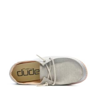 Hey Dude Wendy Silver Girl's Shoes Photo of the Espace des Marques %store% store - view of %key%
