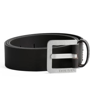 Cinturón para hombre de color marrón oscuro Diesel Bbasic Belt X10648 ver 0