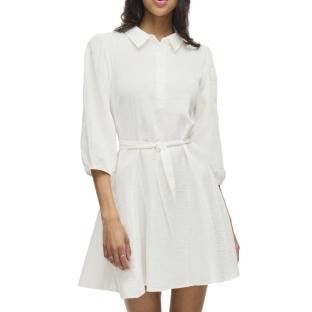 Robe Blanche Femme Vila Lania vue 0