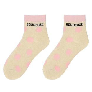 Chaussettes Rose/Jaune Femme Stella Green Boudeuse vue 0