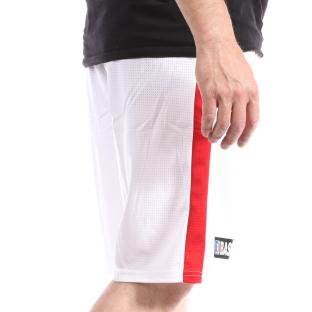 Short basketball Blanc Homme Sport Zone Chicago Bulls vue 0