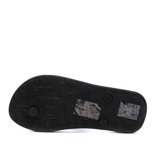 Tongs Noir/Bleu Garçon Quiksilver Java Quik vue 0