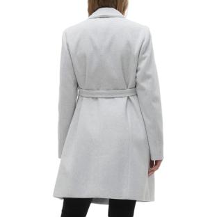 Manteau Gris Femme Mamalicious Rox Coat vue 0
