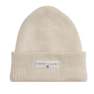 Bonnet Beige Mixte Tommy Hilfiger Linear Beanie vue 0