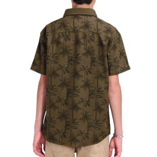 Teddy Smith Hook Boy's Shirt Khaki Photo of the Espace des Marques %store% store - view of %key%