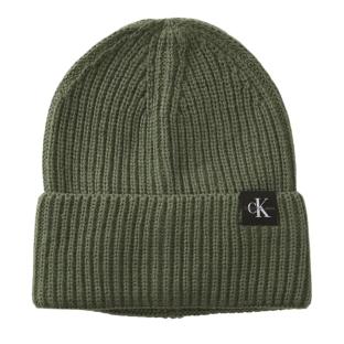 Bonnet Kaki Femme Calvin Klein Jeans Beanie vue 0