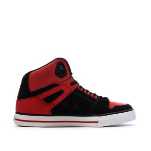 Men’s Black/Red DC Shoes Pure Trainers Photo of the Espace des Marques %store% store - view of %key%