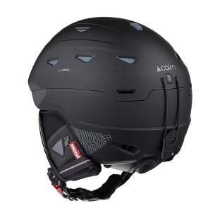 Casque de Ski Noir Mat Junior Cairn Xplorer Rescue vue 0