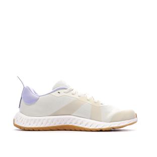 Baskets Blanches/Beiges Femme Adidas Everyset vue 0