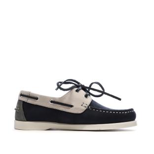 Chaussures bateau Marine Femme TBS Bateau Cow Nubuck London vue 0