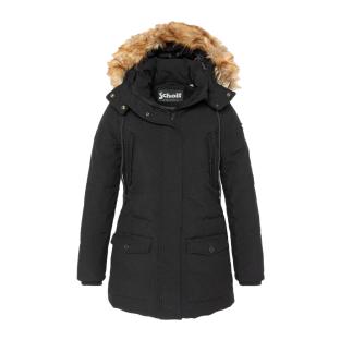 Parka Noir Femme Schott CAMILIA vue 0