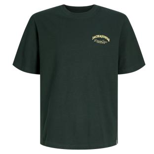 T-Shirt Vert Foncé Garçon Jack & Jones Brandes vue 0