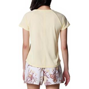 Camiseta Columbia Bogota Amarillo Mujer ver 0