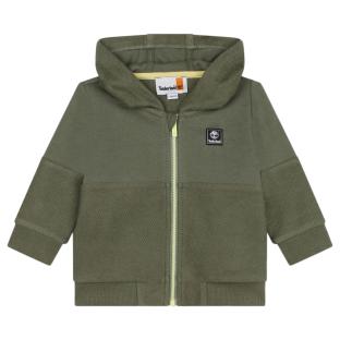 Sweatshirt Khaki Grün Jungen Timberland T60118 Ansicht 0