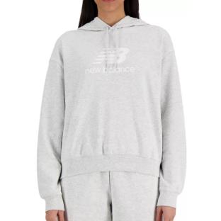 Sweat Gris Femme New Balance French Terry vue 0