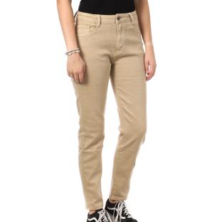 Jean Mom Fit Beige Femme My Tina's 270 vue 0