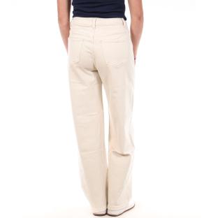 Jean Droit Beige Femme Monday Premium 1930A vue 0