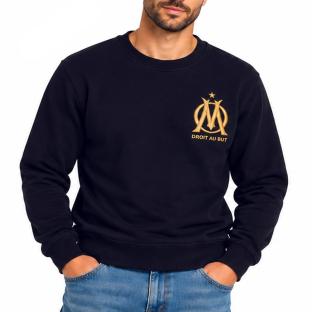 Sweat Marine/Doré Homme Olympique de Marseille vue 0