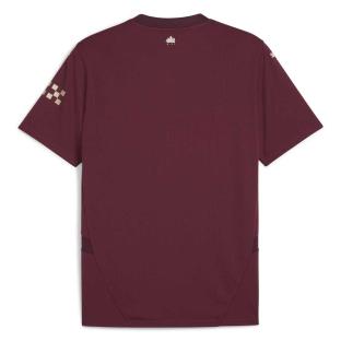 Manchester City Replica-Trikot, Auswärtstrikot, Bordeaux, Herren, Puma 2024/2025 Ansicht 0