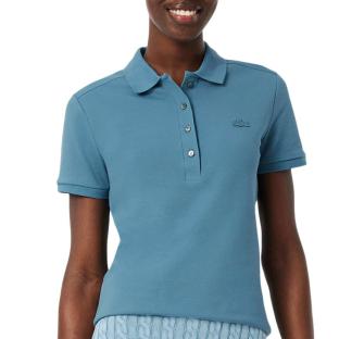 Lacoste Women’s Blue Polo Shirt PF5462-031 Photo of the Espace des Marques %store% store - view of %key%