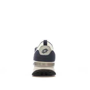 Baskets Blanc/Gris Homme Lotto Twenty 5 vue 0